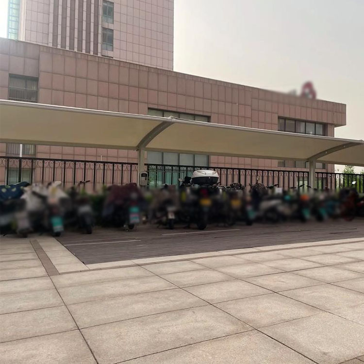 南澳县膜结构电动车棚